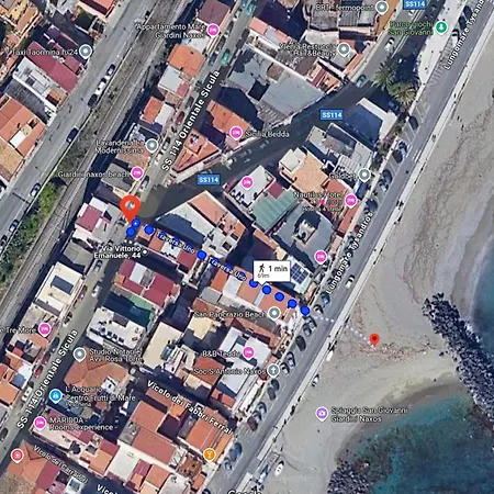 Nocleg ze śniadaniem I Barcaioli Giardini-Naxos